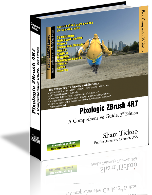 Pixologic ZBrush 4R7 textbook