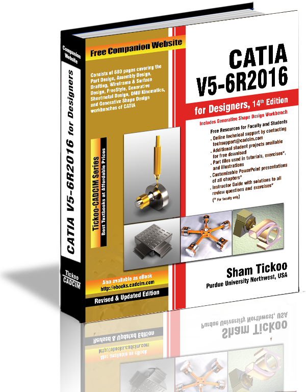CATIA V5-6R2016 textbook