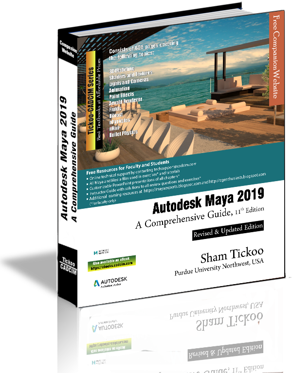 Autodesk Maya 2019 textbook