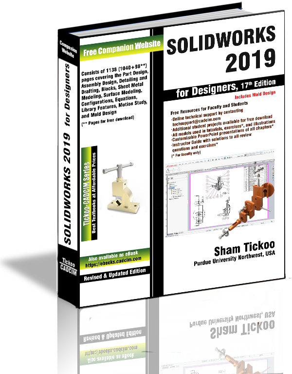 SOLIDWORKS 2019 for Designers Textbook