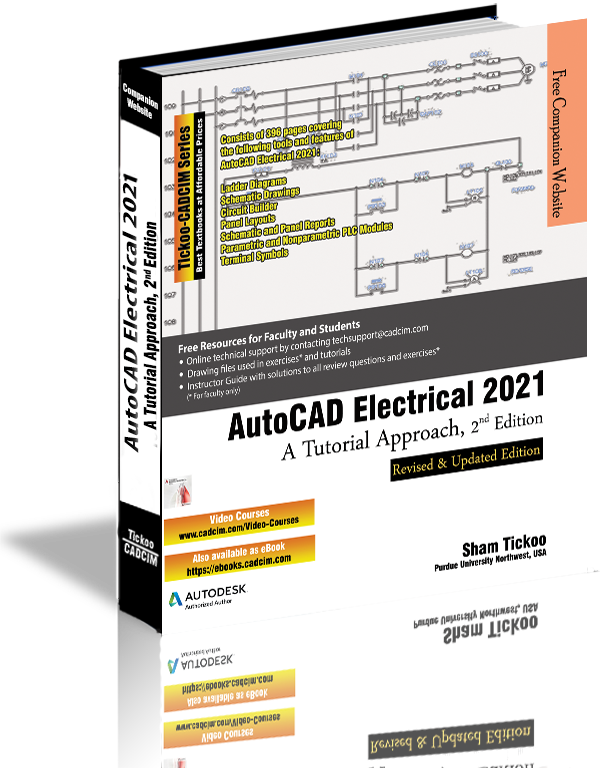 AutoCAD Electrical 2021 Tutorial Book