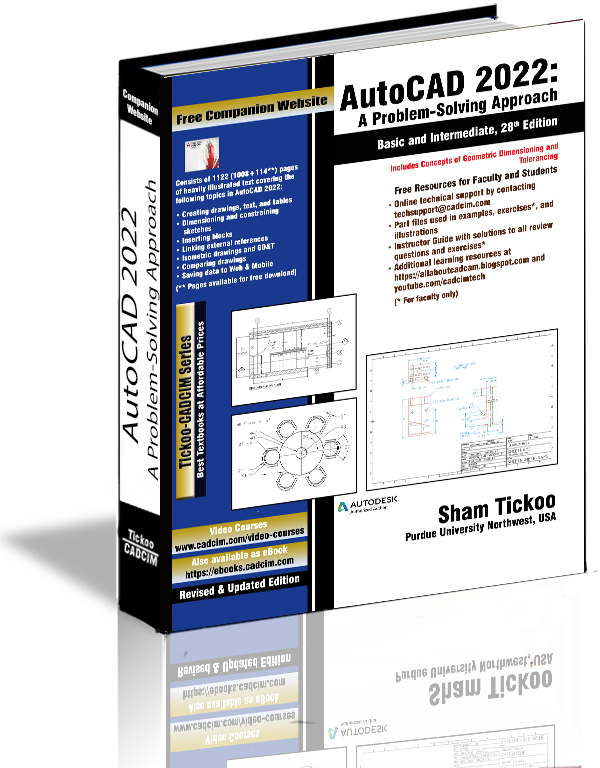 AutoCAD 2022 textbook