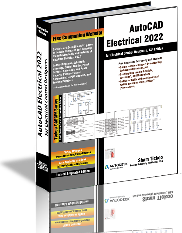 AutoCAD Electrical 2022 book