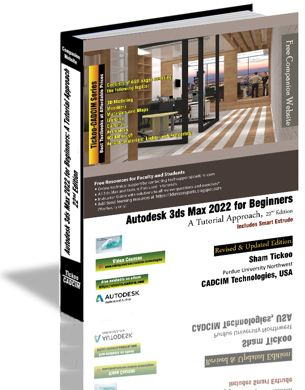 Autodesk 3ds Max 2022 beginners book